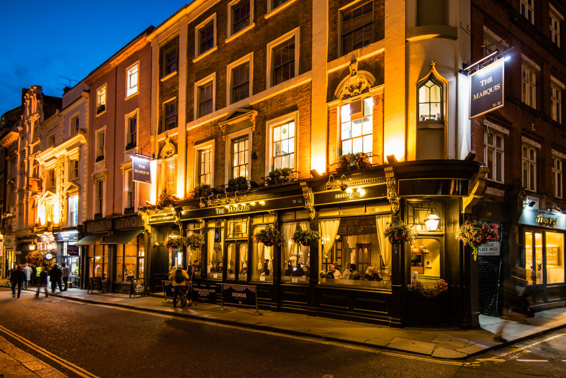 The Marquis Pub In Central London Food And Drink Near Covent Garden
